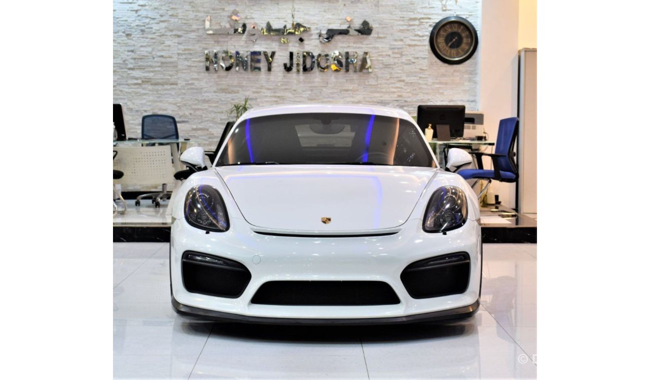 بورش كايمان جي تي ٤ EXCLUSIVE OFFER • 4,700 PM • 2016 Porsche GT4 Cayman 3.8 F6 RWD 380bhp • GCC • Porsche Warranty