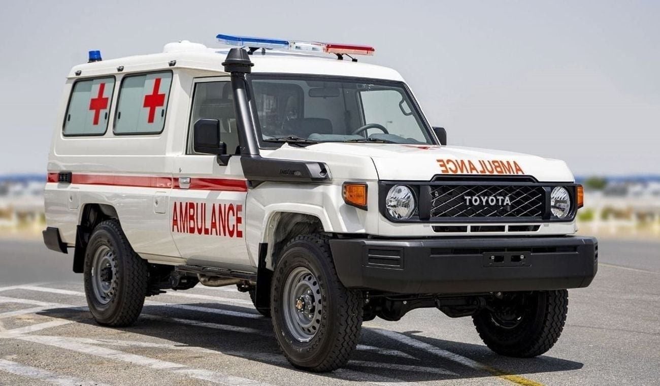 تويوتا لاند كروزر 70 Toyota land cruiser Hardtop LC 78 4.2L ambulance MY2024