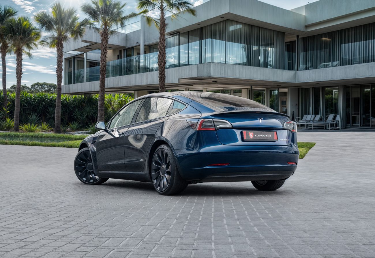 تسلا موديل 3 Model 3 Performance | 2,253 P.M | 0% Downpayment | Agency Warranty!