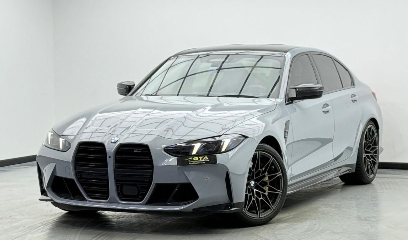 بي أم دبليو M3 2025 BMW M3 Competition, 2030 BMW Warranty + Service Pack, Full Service History, Low Km, GCC