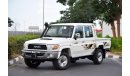 تويوتا لاند كروزر بيك آب 79 Double Cabin V8 4.5L Diesel MT Limited