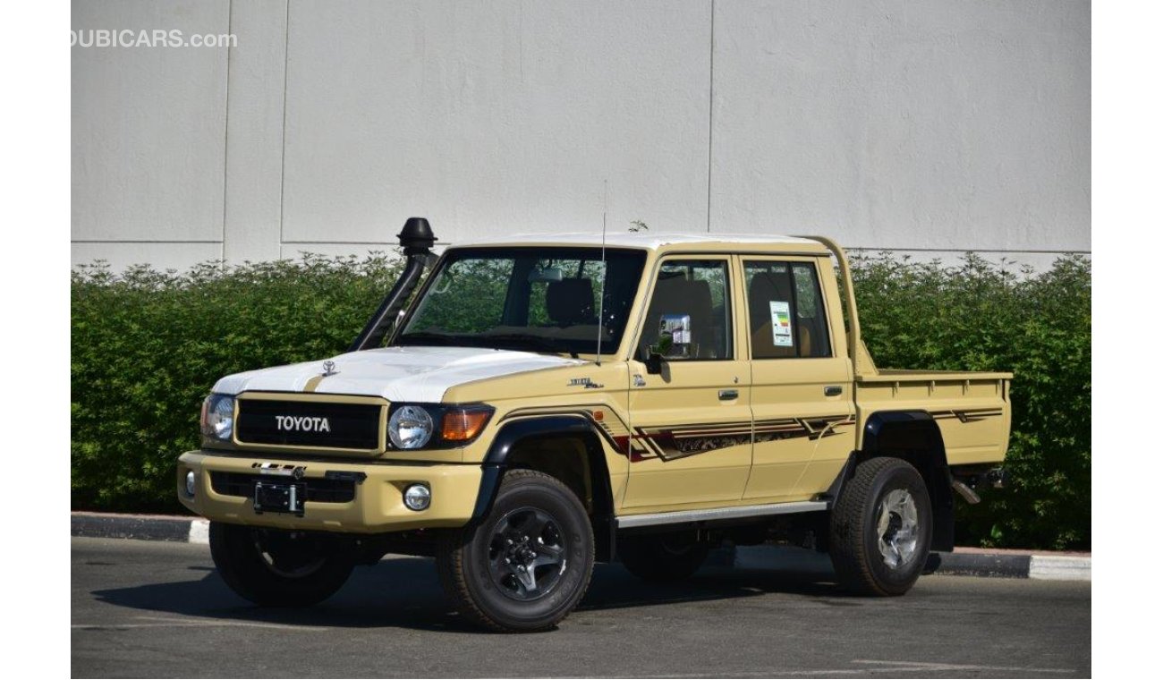Toyota Land Cruiser Pick Up 79 Double Cab LX Limited V6 4.0L Petrol 4WD Manual Transmission - 70th Anniversary- Euro 4