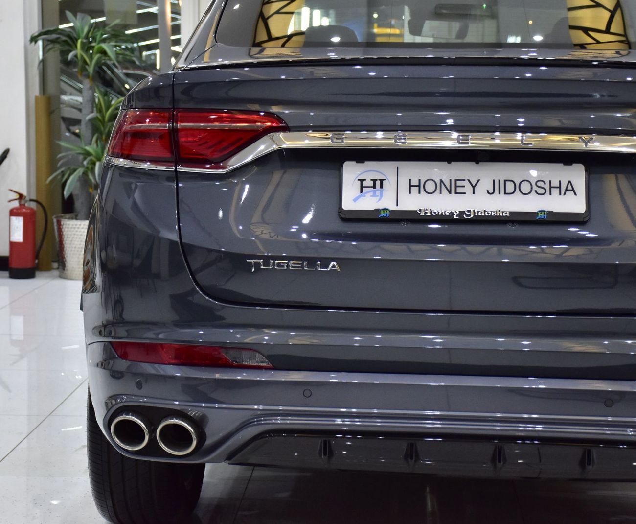 Geely Tugella EXCELLENT DEAL for our Geely Tugella ( 2024 Model ) in Grey Color GCC Specs