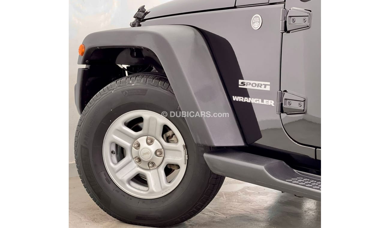 Jeep Wrangler Sport 2015 Jeep Wrangler Sport, Warranty, Service History, GCC