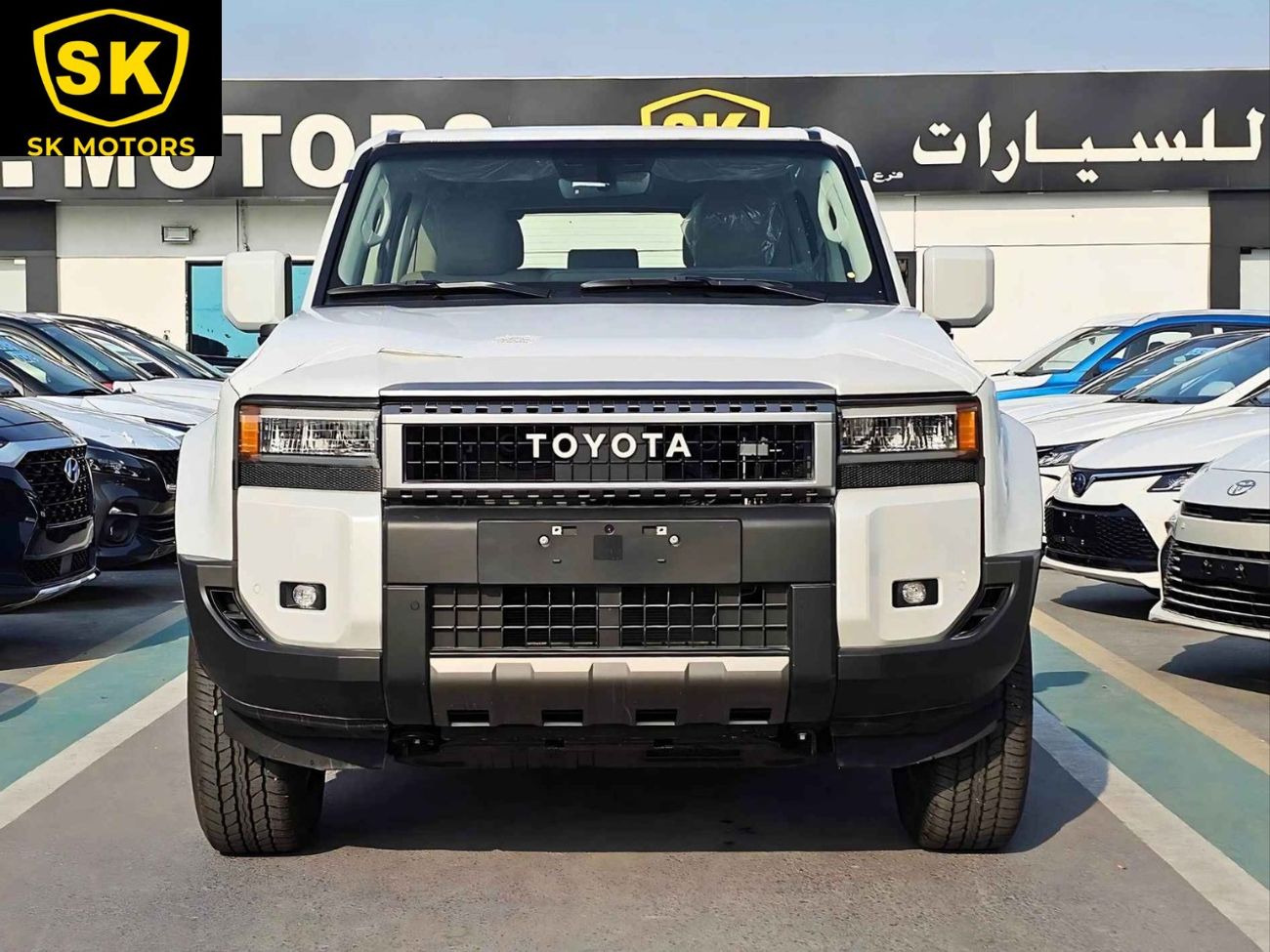 تويوتا برادو 2.7L V4 PETROL / PUSH START / SUNROOF / MID OPTION (CODE # MID OPTION )
