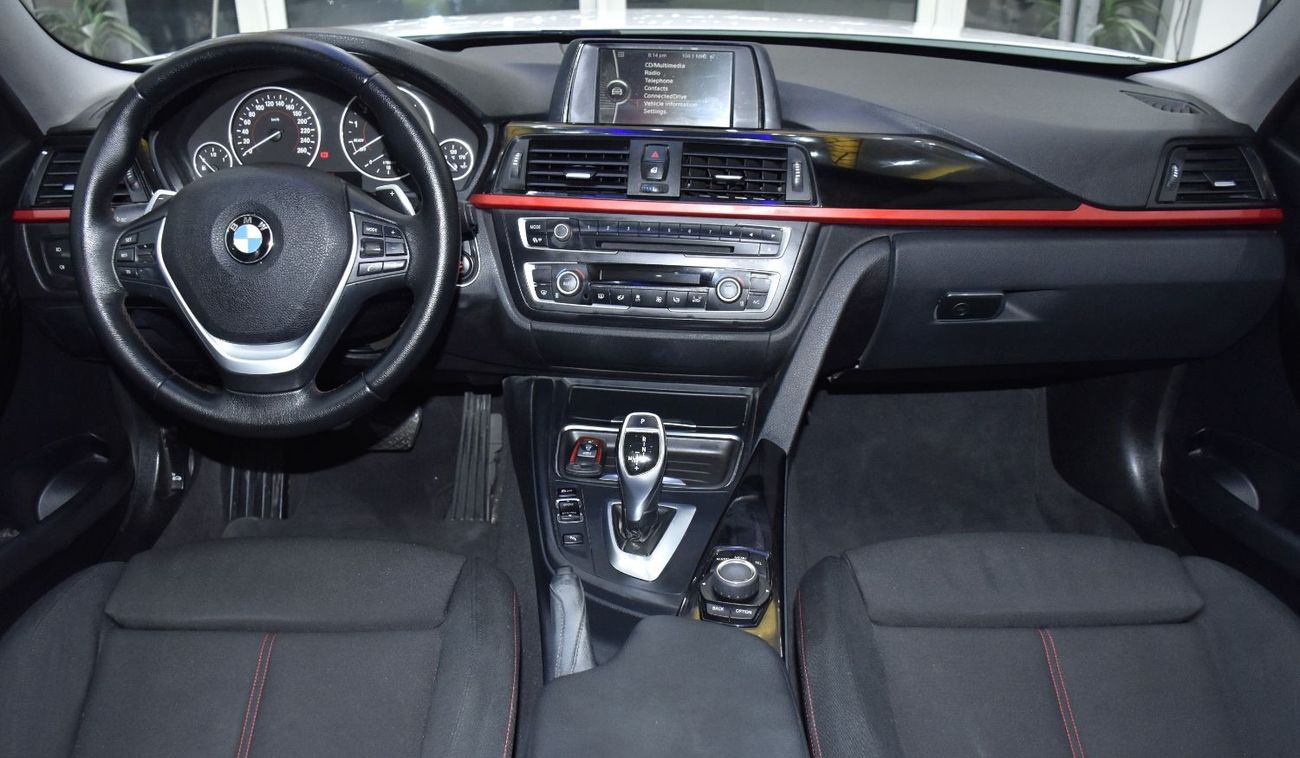 بي أم دبليو 328i EXCELLENT DEAL for our BMW 328i Sport ( 2014 Model ) in White Color GCC Specs