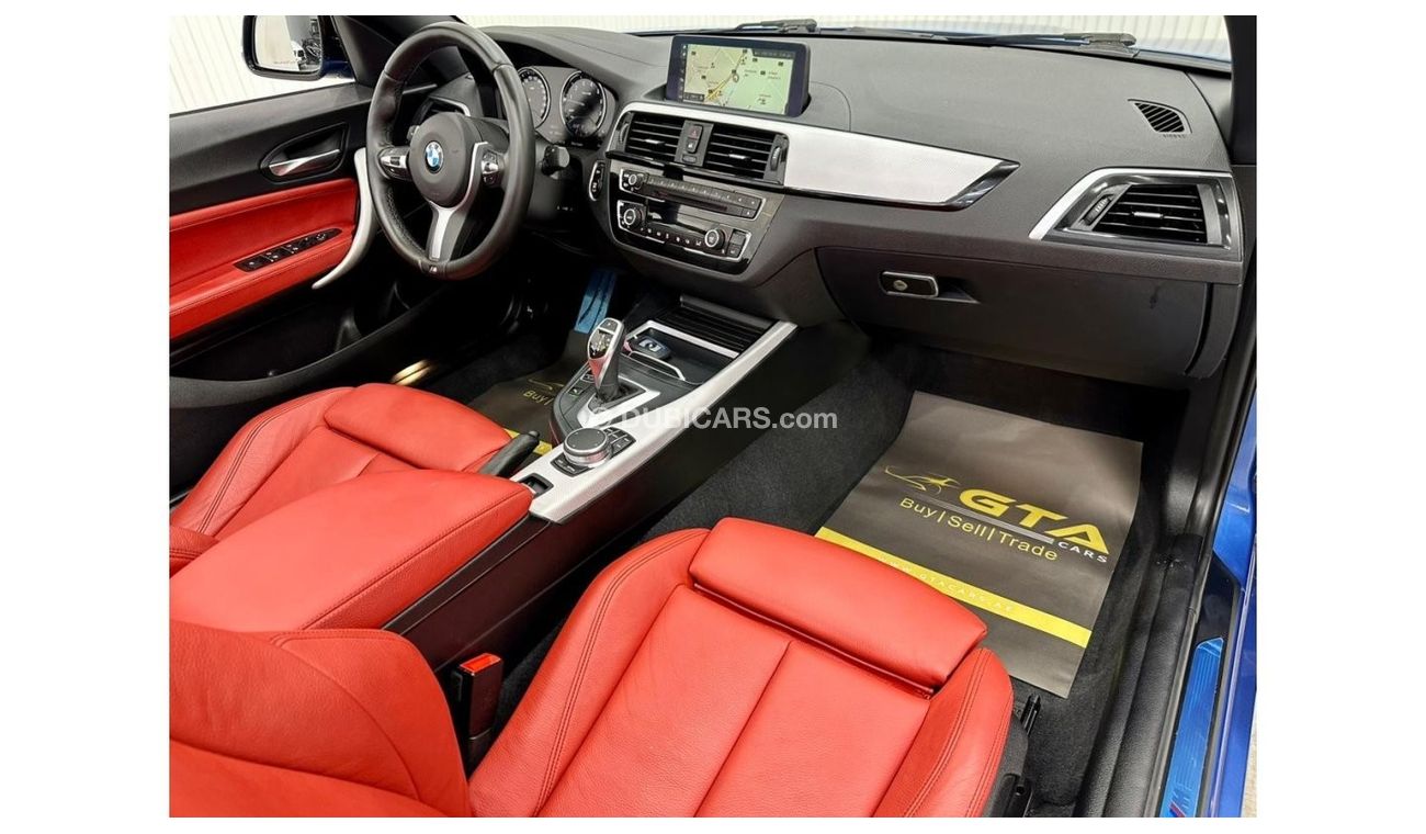 BMW 220i Std 2018 BMW 220i M-Sport Convertible, Warranty, Full Options, Low Kms, GCC