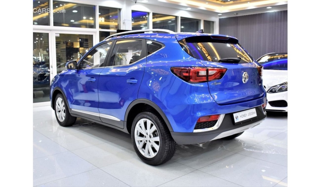 MG ZS EXCELLENT DEAL for our MG ZS ( 2018 Model ) in Blue Color GCC Specs