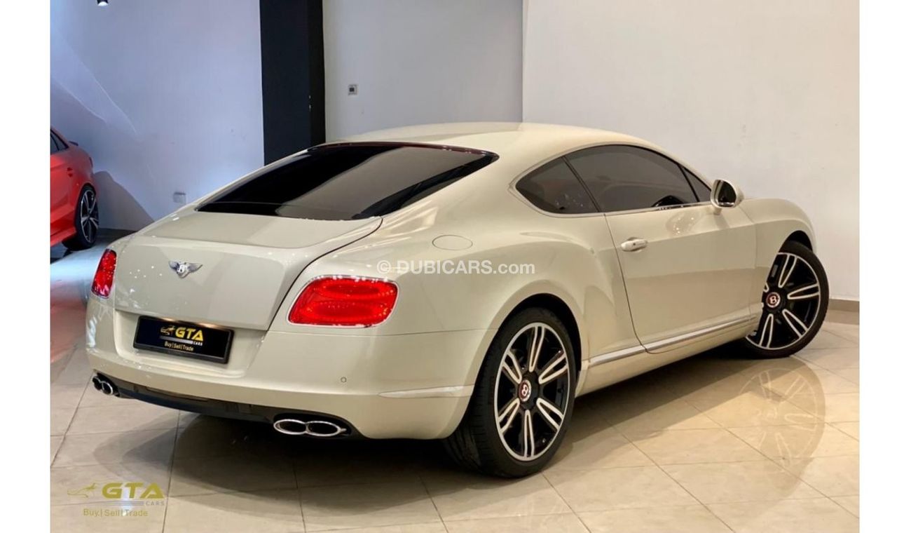 Bentley Continental 2013 Bentley Continental GT, Full Service History, Warranty, GCC