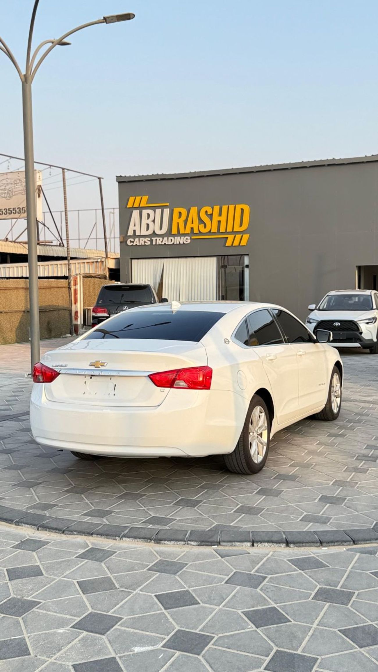 Chevrolet Impala Model: 2018 Color: White Price: AED 27,000 Origin: American Import Condition: Excellent  ✨ Car Speci