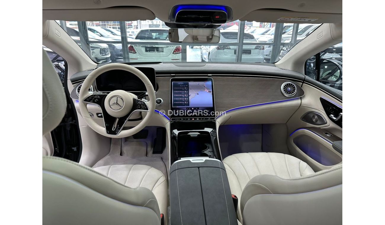 مرسيدس بنز EQS 450+ Mercedes EQS 450+ AMG Battery Range 780km Panoramic- Head Up Display 2023 Germany  ZeroKM 2 Years W