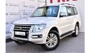 ميتسوبيشي باجيرو AED 1762 PM | 3.8L GLS V6 4WD GCC DEALER WARRANTY