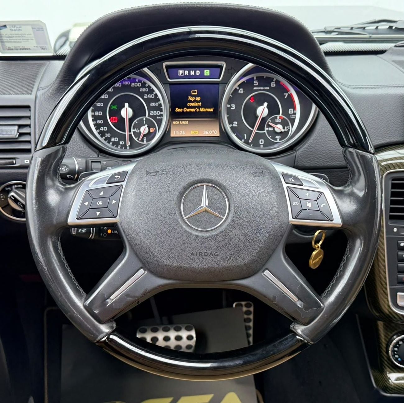 مرسيدس بنز G 63 AMG STANDARD 2014 Mercedes-Benz G 63 AMG, Service History, GCC Specs
