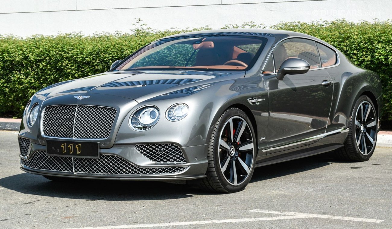 Bentley Continental GT Speed W12 / GCC Specifications