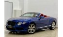 بنتلي كونتيننتال جي تي سي 2014 Bentley Continental GT-Full Service History-GCC