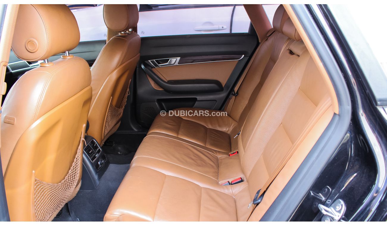 Audi A6 2010 model full options Gulf specs  DVD camera leather interiors sunroof