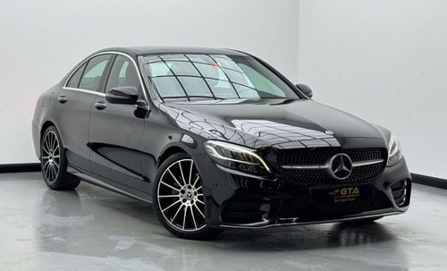 Mercedes-Benz C 200 2020 Mercedes-Benz C200 AMG, Full Service History, 1 Year Warranty, Excellent Condition, GCC
