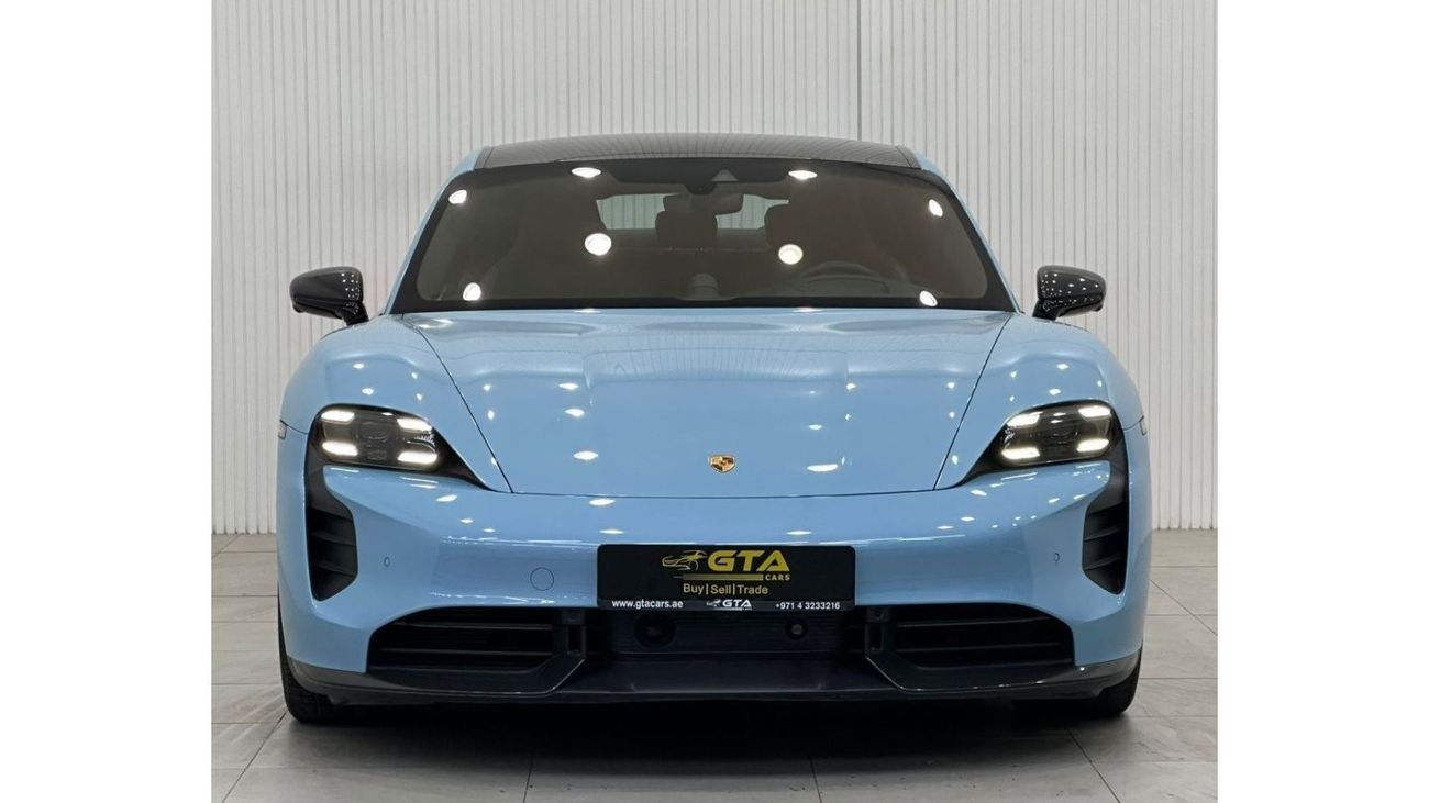 Porsche Taycan 2021 Porsche Taycan Turbo S, Porsche Warranty, Full Service History GCC