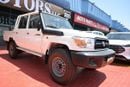 تويوتا لاند كروزر بيك آب تويوتا لاندكروزر (سلسلة 70) 4.5 لتر ديزل، بيك اب، دفع رباعي، 4 ابواب، ناقل حركة يدوي، قفل اطار، كابي