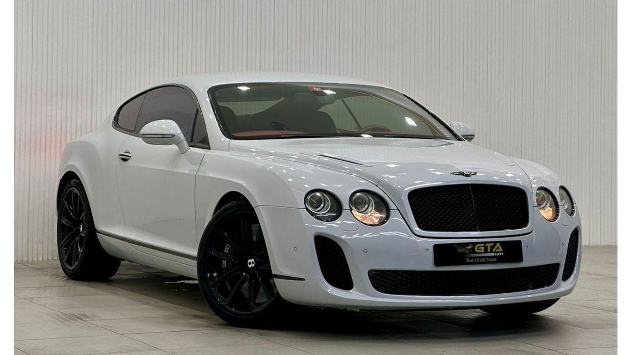 بنتلي كونتيننتال جي تي 2010 Bentley Continental GT Supersports, Service History, Excellent Condition, GCC