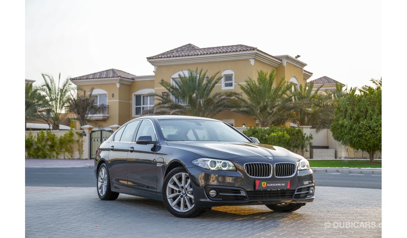 BMW 520i | 1,449 P.M | 0% Downpayment | Full Option | Pro Nav