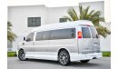 GMC Savana Luxury Minivan LOW MILEAGE - GCC - AED 2,330 Per Month - 0% DP