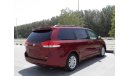 Toyota Sienna 2012 Ref#221