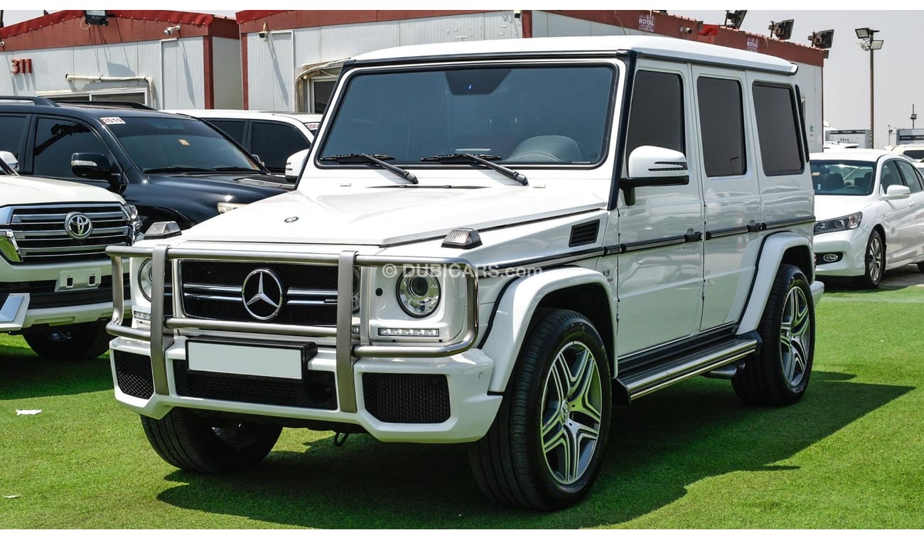 Mercedes-Benz G 63 AMG أبيض