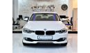 بي أم دبليو 320 ORIGINAL PAINT ( صبغ وكاله ) BMW 320i 2015 Model!! in White Color! GCC Specs