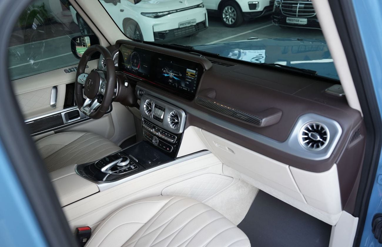 مرسيدس بنز G 63 AMG Extra electric side step fully carbon new facelift 2026 spoilers and double night back