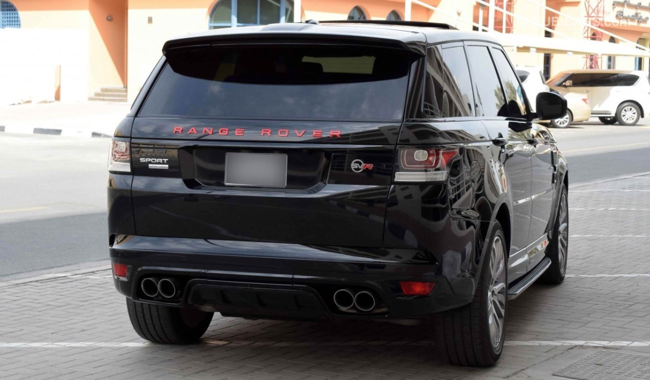 Land Rover Range Rover Sport Supercharged With SVR Body Kit