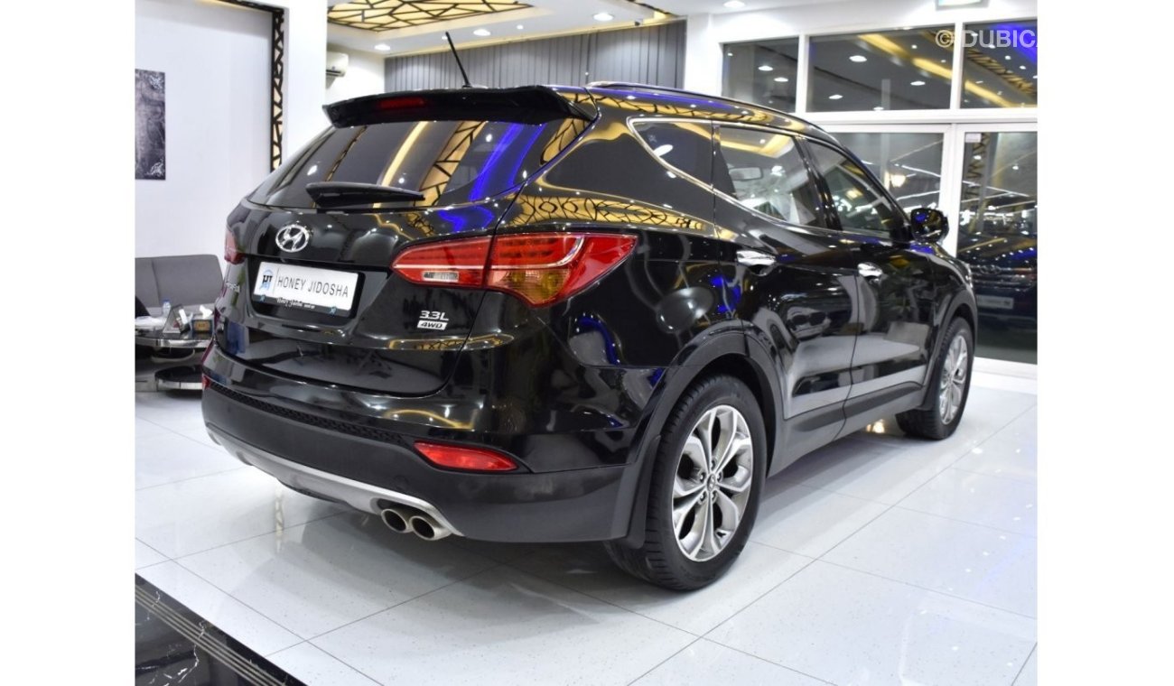 هيونداي سانتا في EXCELLENT DEAL for our Hyundai SantaFe 4WD ( 2014 Model ) in Black Color GCC Specs