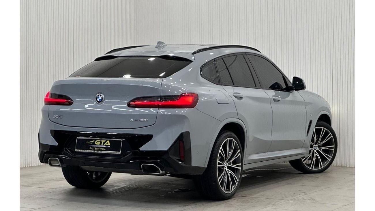 BMW X4 xDrive 30i 2022 BMW X4 xDrive30i M-Sport, April 2027 BMW Warranty + Service Pack, Full Options, Low