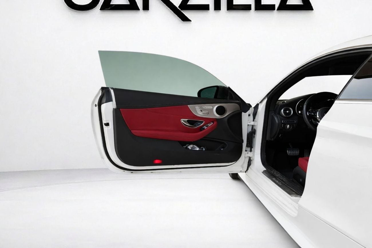 Mercedes-Benz C 300 Coupe AED 1,958 P.M l 0% Down Payment l C300 AMG Coupe l 1 Year Warranty