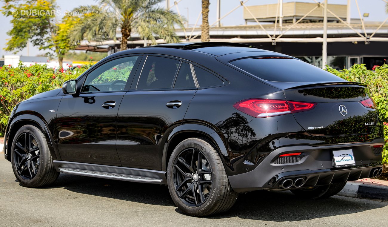 مرسيدس بنز GLE 53 Mercedes-Benz GLE 53 2021 AMG Coupe Turbo GCC 0km, W/ 2 Yrs Ultd Milg Wnty + 3 Yrs or 60K Srvs @EMC