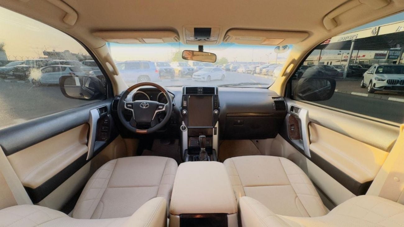 Toyota Prado 2010 | LHD | MODIFIED WITH LIMGENE BODY KIT | TESLA SCREEN | BEIGE LEATHER SEAT | PUSH START ENGINE