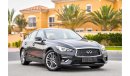 Infiniti Q50 Immaculate Inside & Out - Fully Loaded - AED 1,743 Per Month - 0% DP