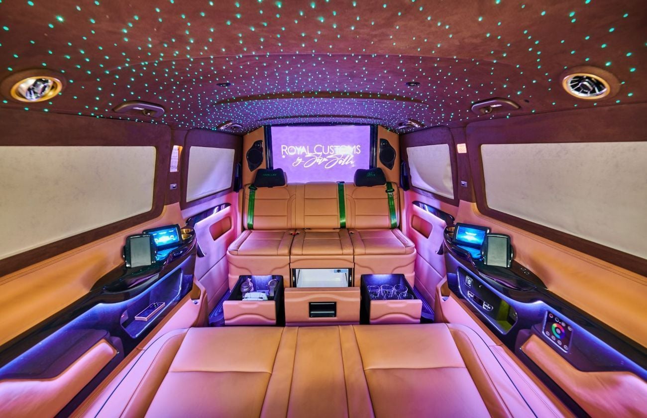 مرسيدس بنز V 300 “LES RACINES” – 1 Of 3 CONCEPT - Handcrafted by ROYAL CUSTOMS in Dubai