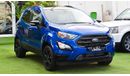Ford EcoSport 2020 model, one number, fingerprint, leather hatch, sensors, alloy wheels, cruise control, rear came