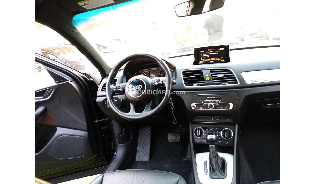 أودي Q3 2018 مواصفات أمريكية 4 سلندرS LINE بانوراما جلد مثبت سرعة تحكم رنجات حساسات كاميرا خلفية