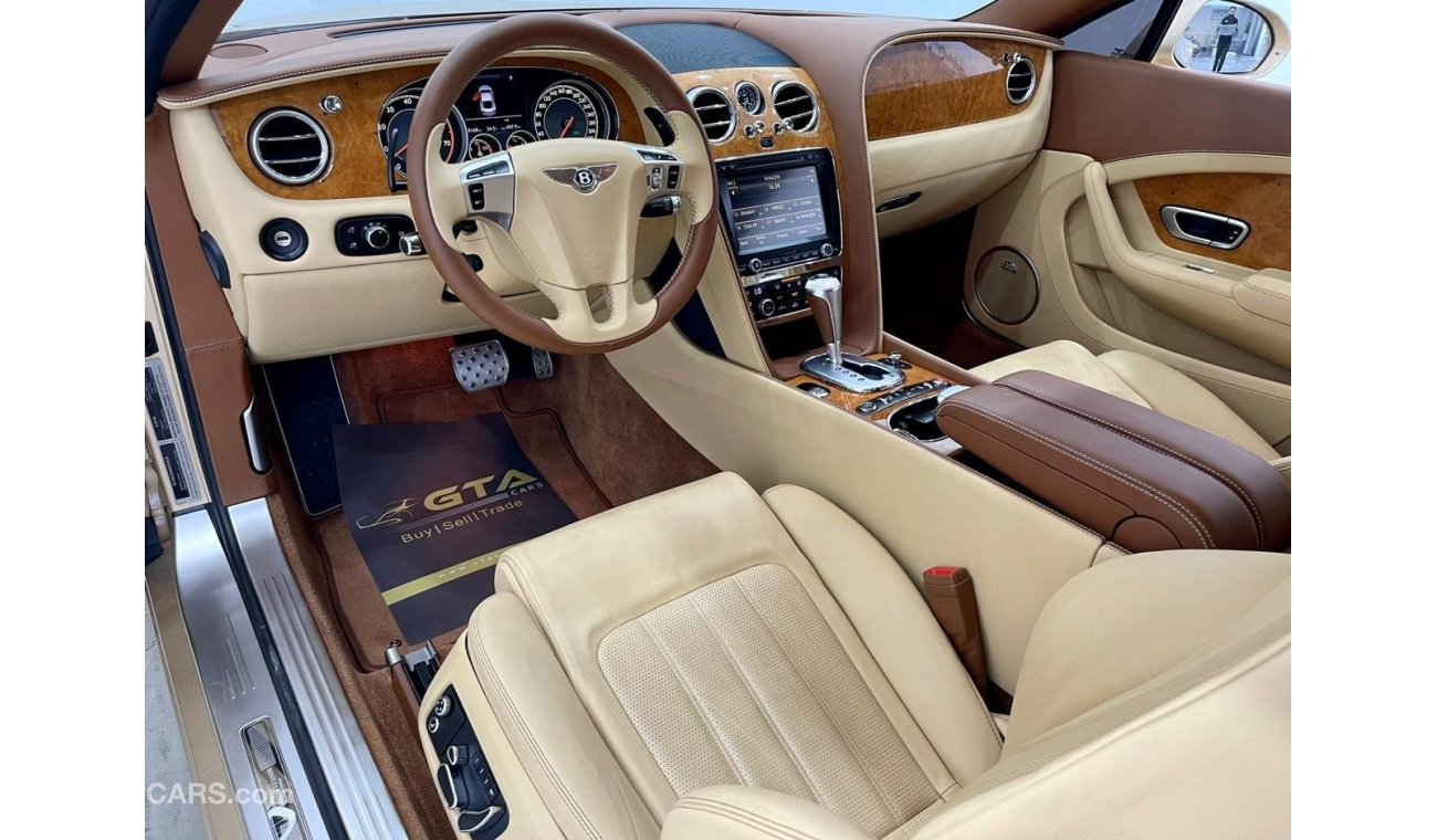 بنتلي كونتيننتال جي تي 2013 Bentley Continental GT W12, Full Service History, GCC