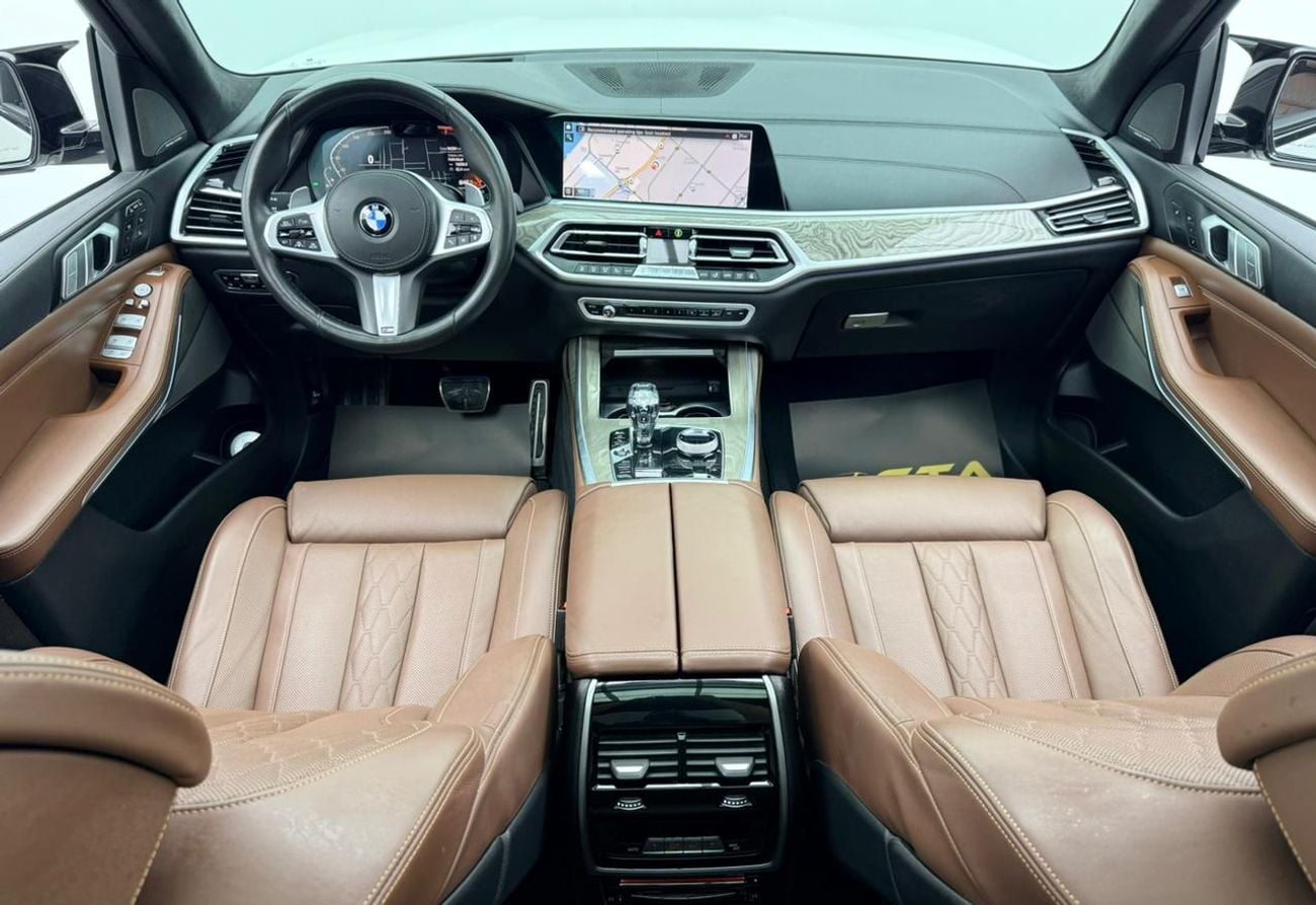 بي أم دبليو X7 2020 BMW X7 xDrive40i M-Sport, Warranty, Full BMW Service History, 7 Seater, Fully Loaded, GCC