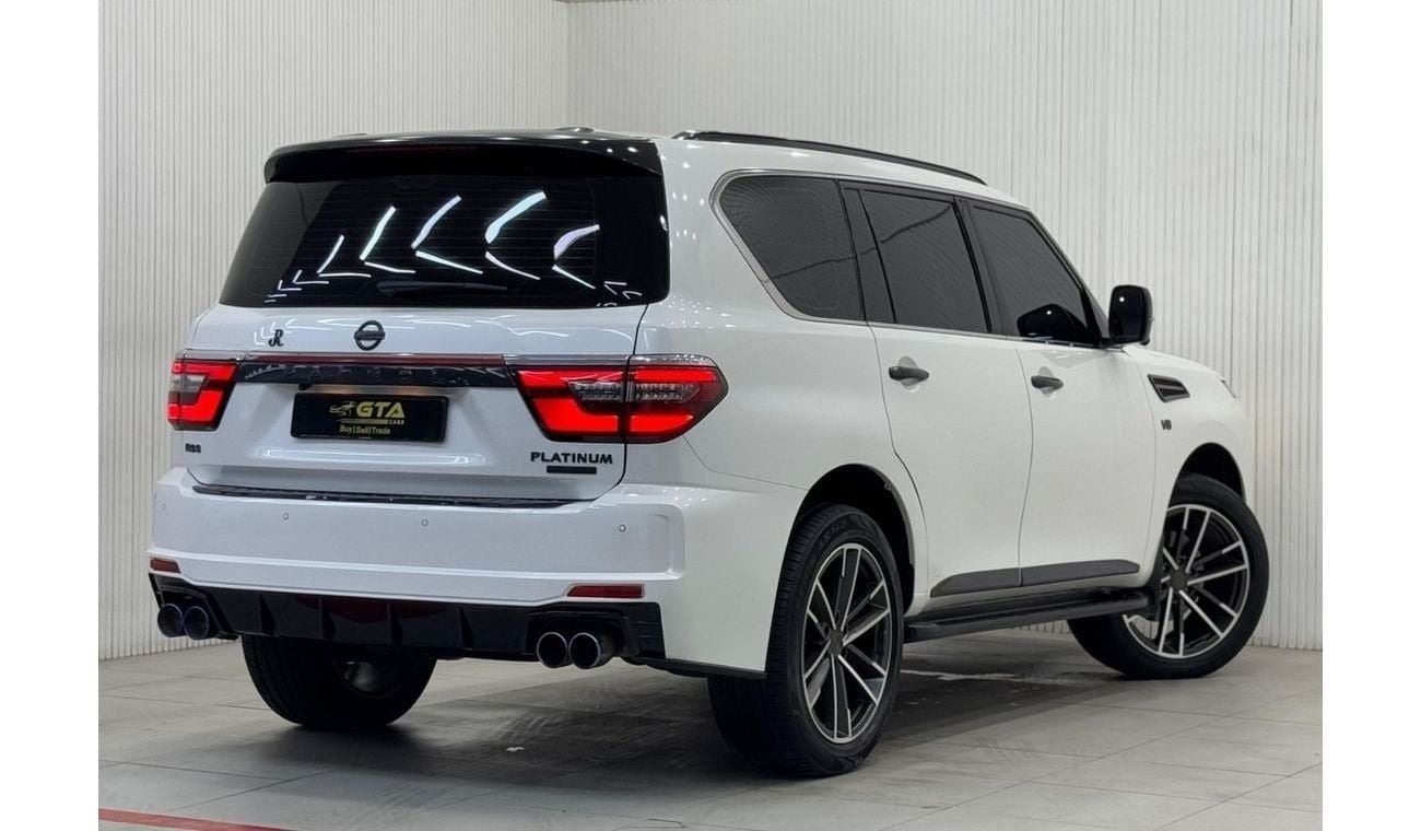 نيسان باترول LE Platinum 5.6L 2021 Nissan Patrol Platinum V8, Warranty, Nov 2025 Nissan Service Pack, Full Option