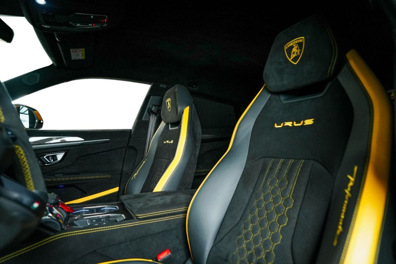 Lamborghini Urus PERFORMANTE Full Carbon Fibre Package - Rally Mode - Full option - Special Colour Giallo Auge
