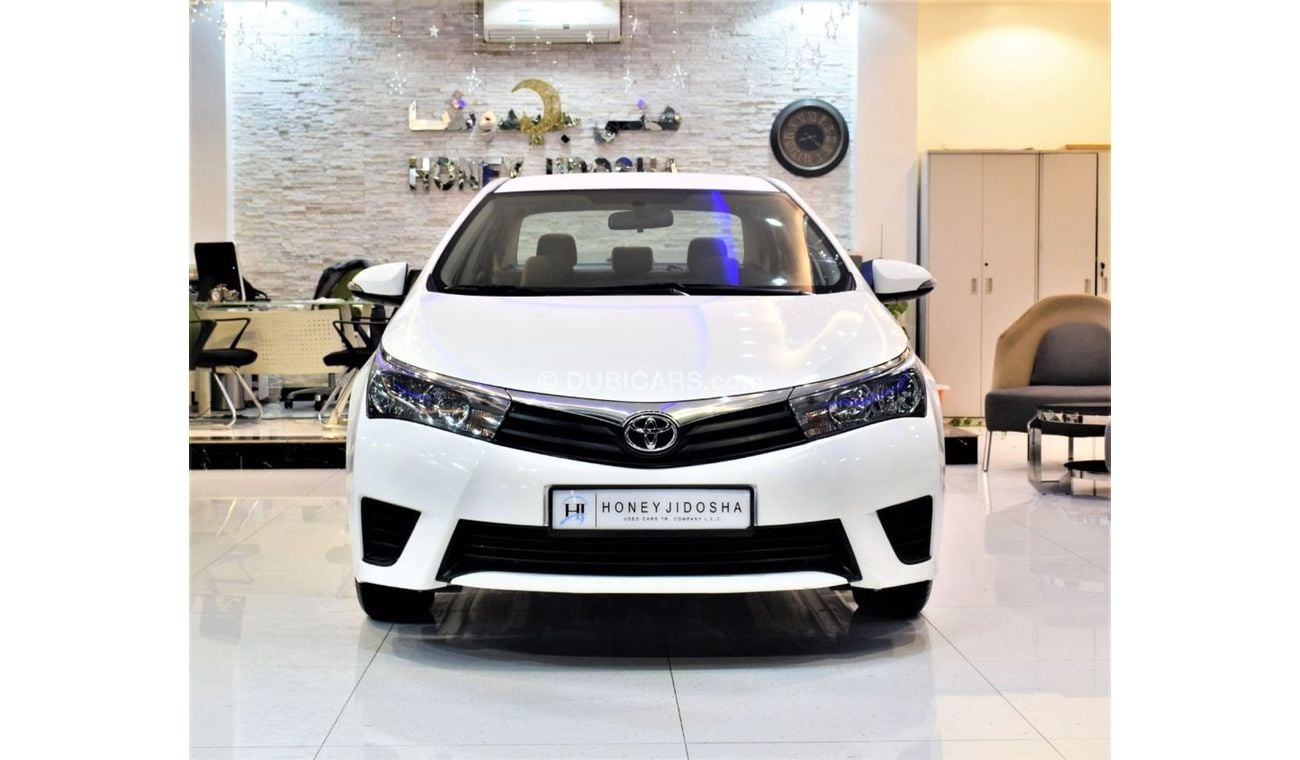 Toyota Corolla AMAZING Toyota Corolla 2016 Model!! in White Color! GCC Specs