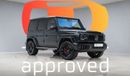 Mercedes-Benz G 63 AMG | AED 13,933 PM | Up to 3 Years Warranty