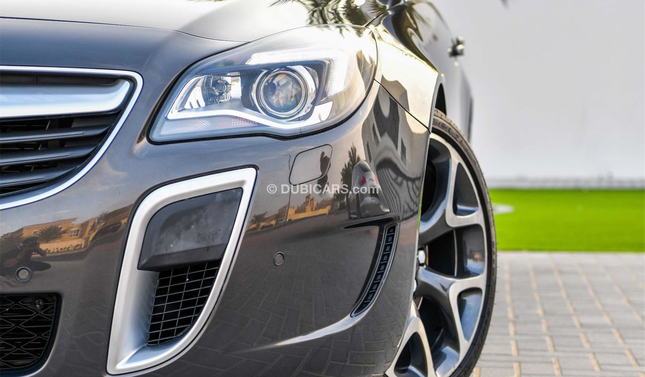 Opel Insignia OPC 2.8L V6 AWD - 2015 - 2 Years Warranty! - AED 1,547 PER MONTH - 0% DOWNPAYMENT