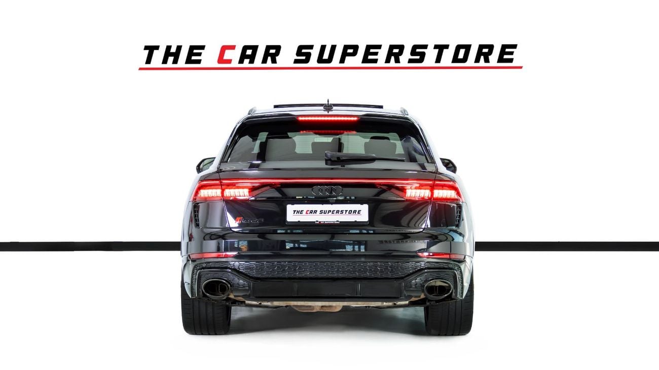 Audi RSQ8 STANDARD TFSI quattro 4.0L Black On Black-Al Nabooda Warranty andService Contract-Special Order-Carbon Cerami