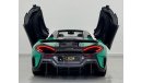 McLaren 600LT Spider 2020 McLaren 600 LT, February 2023 McLaren Warranty (Extendable), Full McLaren Service Histor