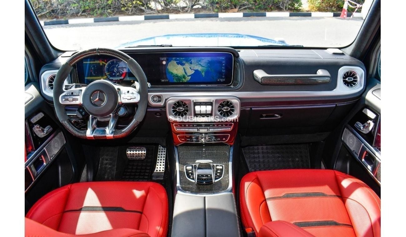 Mercedes-Benz G 63 AMG Amazing Price | Mercedes-Benz G63 AMG | Blue | V8 Biturbo | Fully Carbon | Original Screens | Night